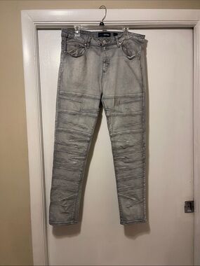 Blue stitch jeans size 38 x 30